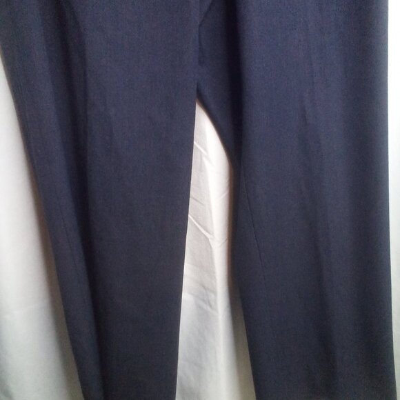 Liz Claiborne Pants 14P 14 Petite Anissa Straight Leg Blue - Picture 10 of 16